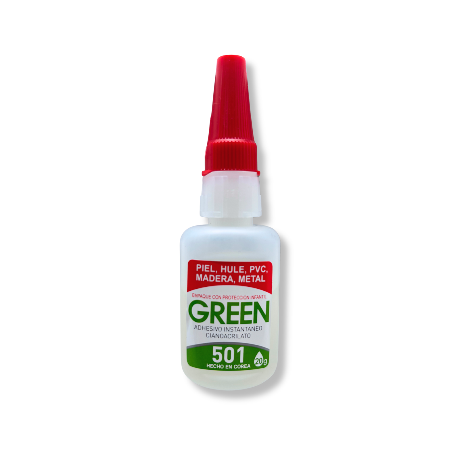 Cianoacrilato Green 501 (20gr)