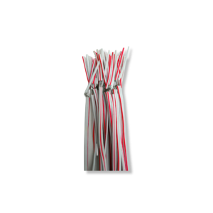 Cable blanco/rojo 50cm x 2.5mm