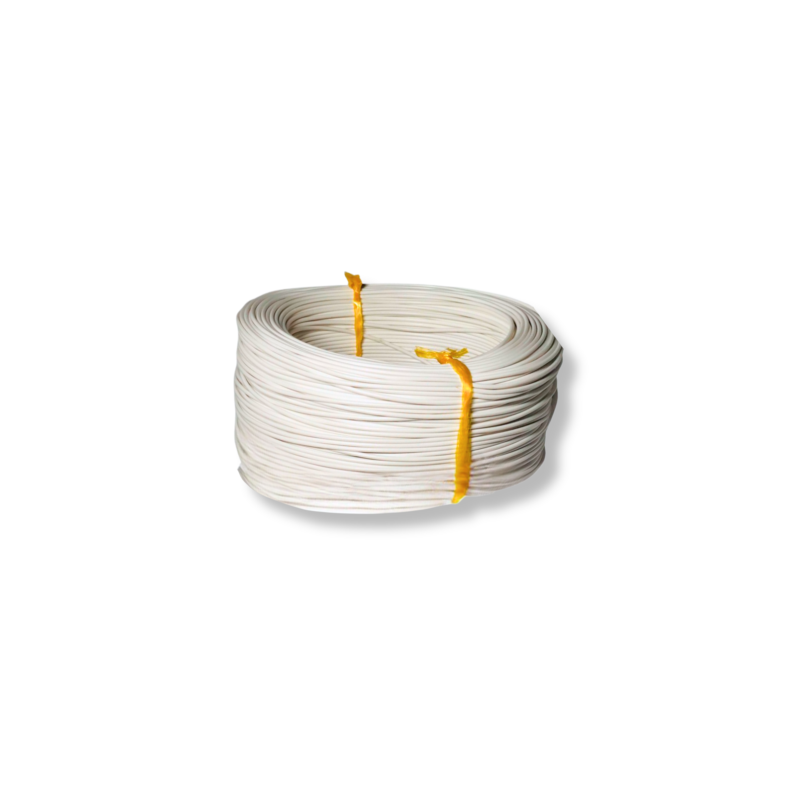 Cable 100% cobre color blanco calibre 22 (1m)