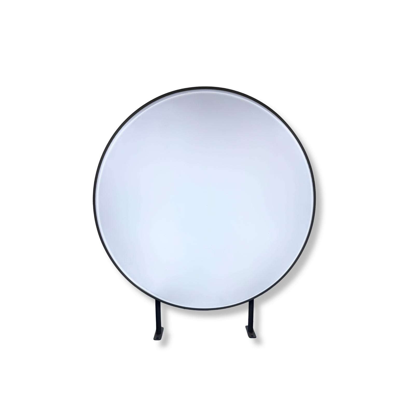 Caja de luz circular color plata (100cm) - Imagen 2