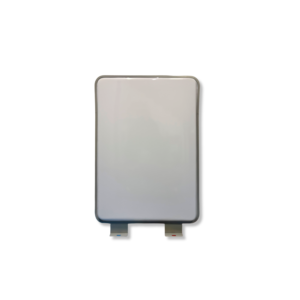 Caja de luz rectangular color plata (50x70cm)