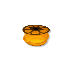 Manguera neón perimetral amarillo 360° de 110v (25m)