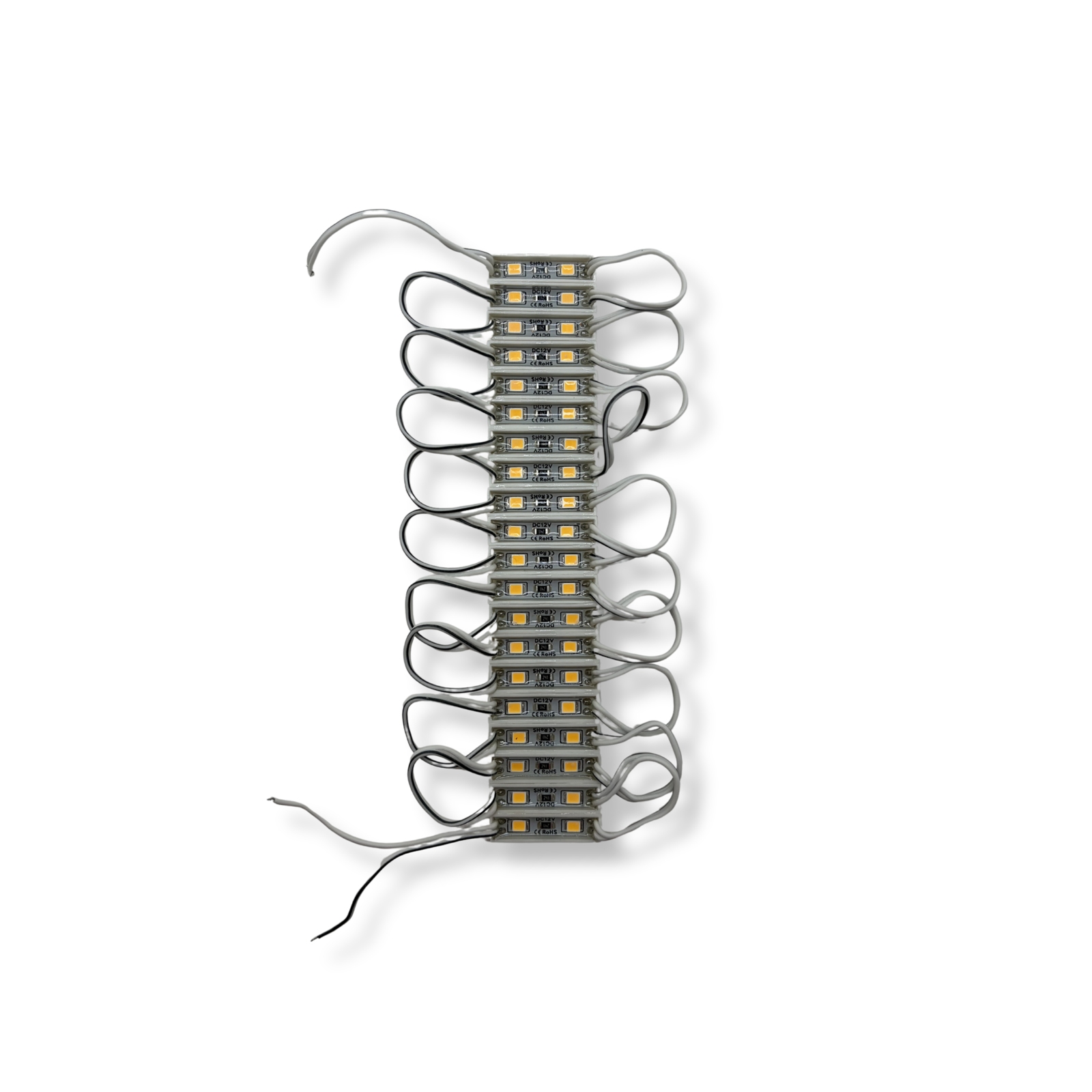 Módulo 2LED MINI blanco cálido 26X6mm (12v) - Imagen 2