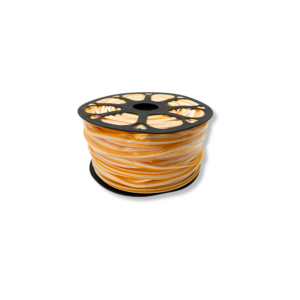 Silicón ámbar para tira led 2da generación 8mm (5m)