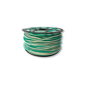 Silicón verde para tira led 2da generación 6mm (5m)